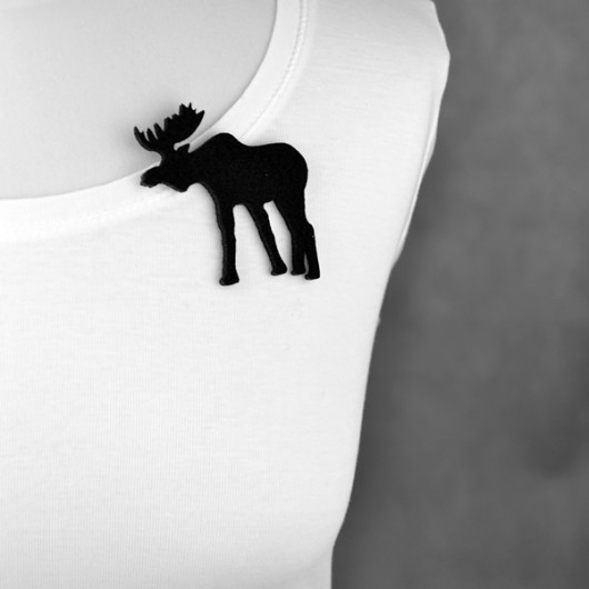 FeltMoose felt label