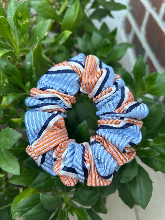 gumki do włosów Jedwabna gumka scrunchie z upcyclingu