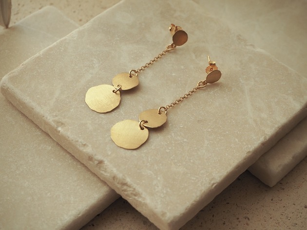 kolczyki SATIN PENDANTS Patty Rose Jewellery