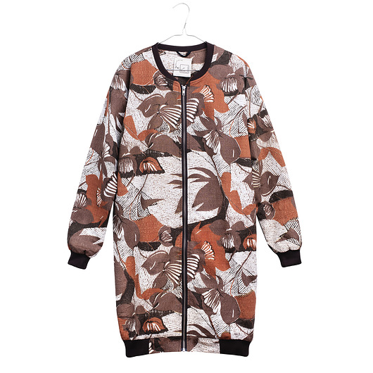 brown bomber Floral Escape