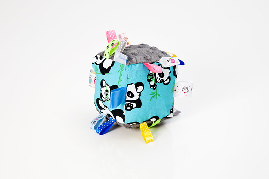 Kostka sensoryczna-Panda i banda-Szara dreamko
