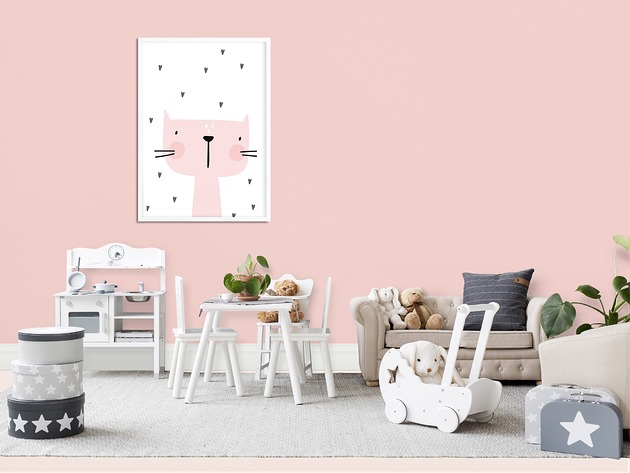 Plakat MÓJ KOT obrazek z kotkiem Well Wall