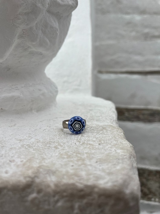 pierścionki srebrne Pierścionek z wymiennym oczkiem z kolekcji funky