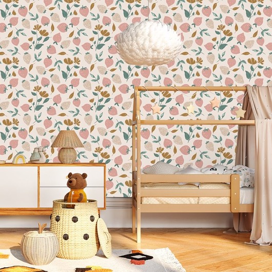 naklejki ścienne do pokoju dziecka Tapeta faded summer patterns-12 53cmx10m PZ