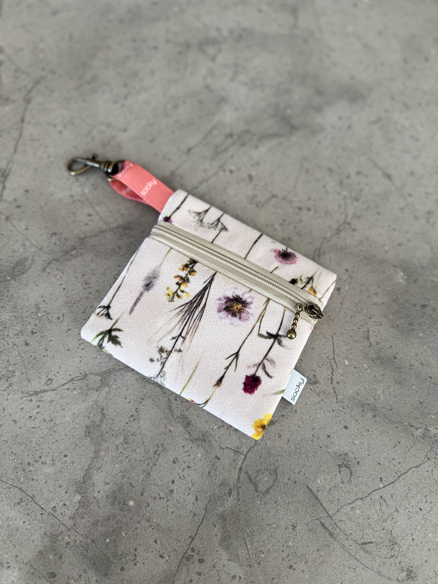 pokrowce i etui - na klucze Welurowe etui na słuchawki cotton