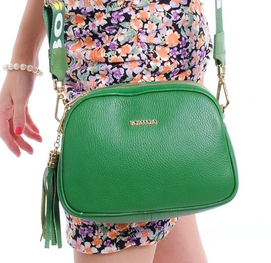 torby na ramię Torebka skórzana z ozdobnym paskiem  (7126)