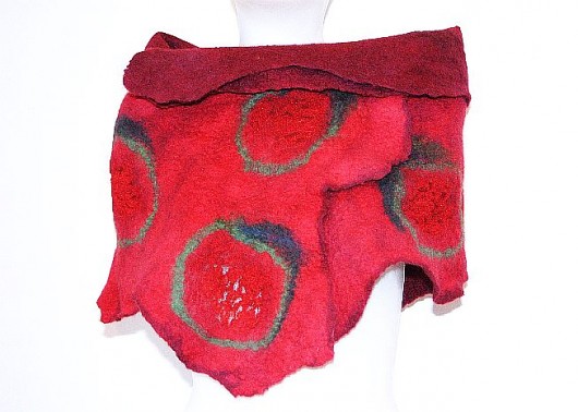 PELERYNKA W ODCIENIACH CZERWIENI personalDESIGN