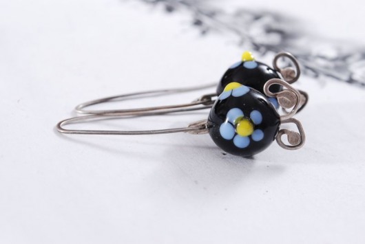 FORGET-ME-NOT  - kolczyki Dorota Oyrzanowska