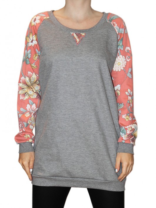 Pastel flowers sleeves UNI4M
