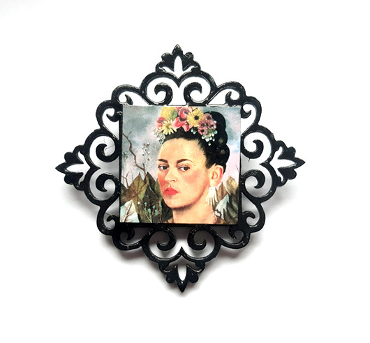 broszki Broszka Frida Kahlo