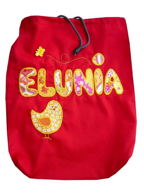 ELUNIA -worek dla przedszkolaka  Gazynia