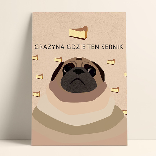 grafiki i ilustracje Plakat - Grażyna