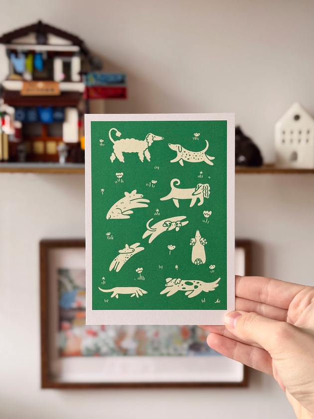 grafiki i ilustracje Psie harce