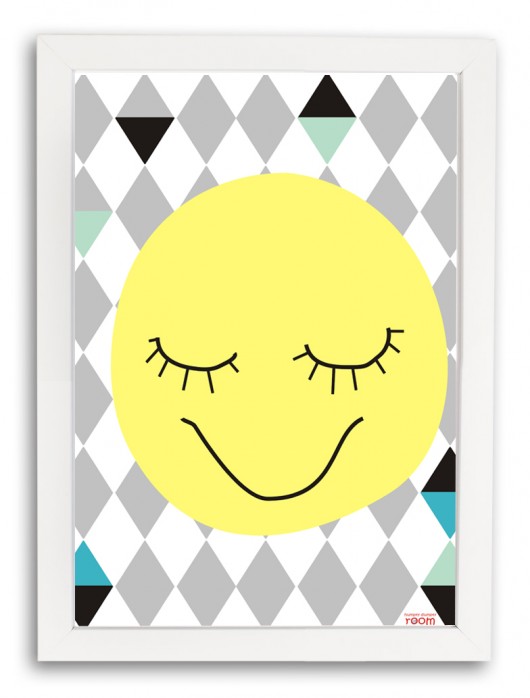 Słońce - plakat Humpty Dumpty Room Decoration