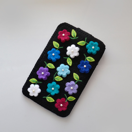 Etui na telefon Kwiaty  Tulis