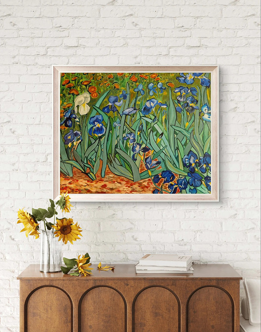 obrazy Obraz akryl na płótnie inspiracja Irysy Vincent van Gogh