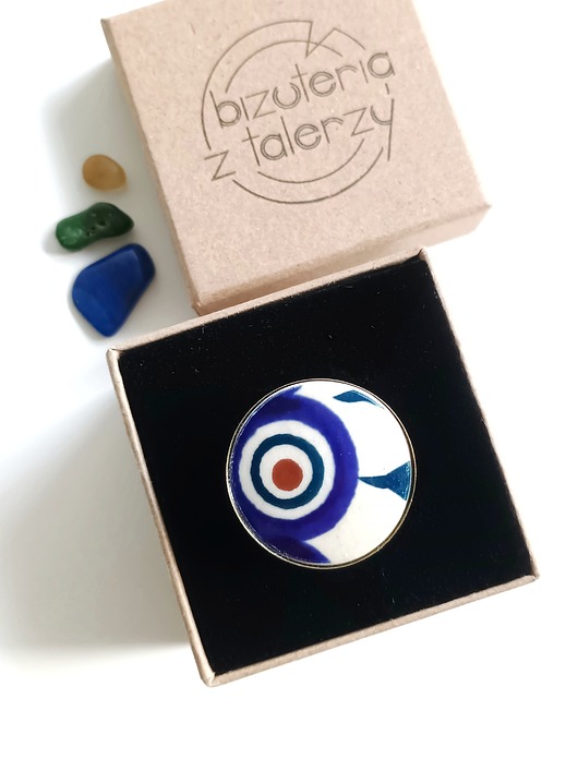 pierścionki - różne Pierścionek Bolesławiec