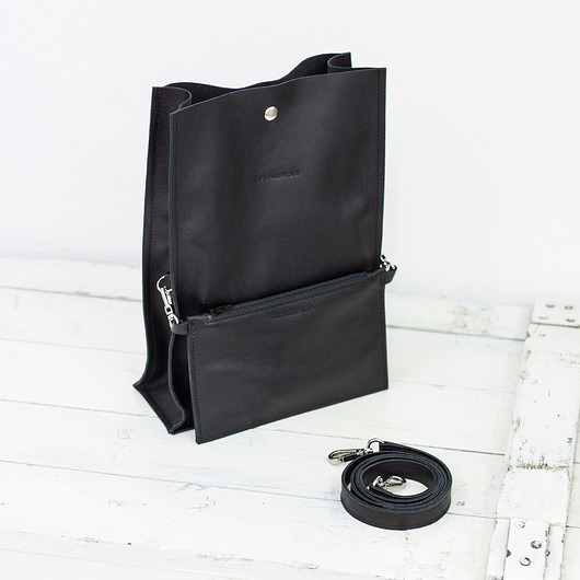 torby na ramię Torebka Boxy Bag S Black