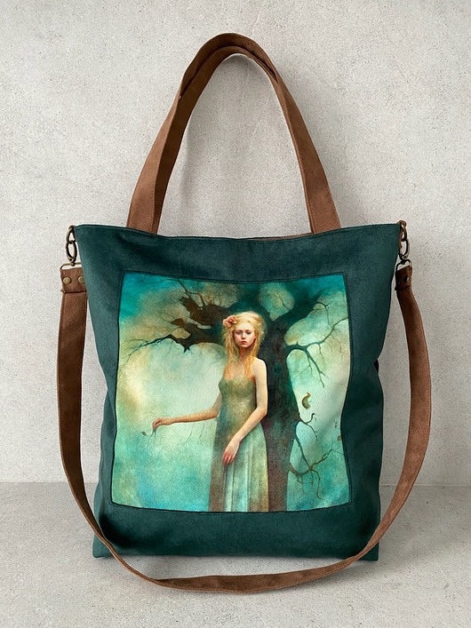 torby na ramię Duża torba na ramię - z serii Duchy lasu