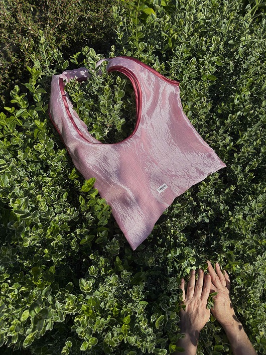 torby na ramię Upcycled sheer bag