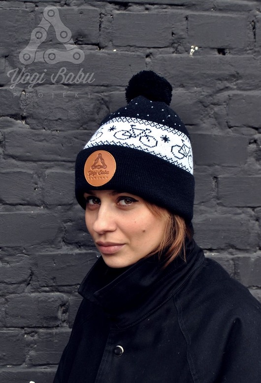 beanie pompom bike* bLk * YOGI BABU PROJEKT yogi babu projekt