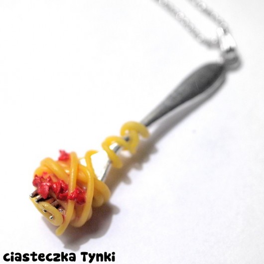 widelec ze spaghetti  ciasteczkatynki
