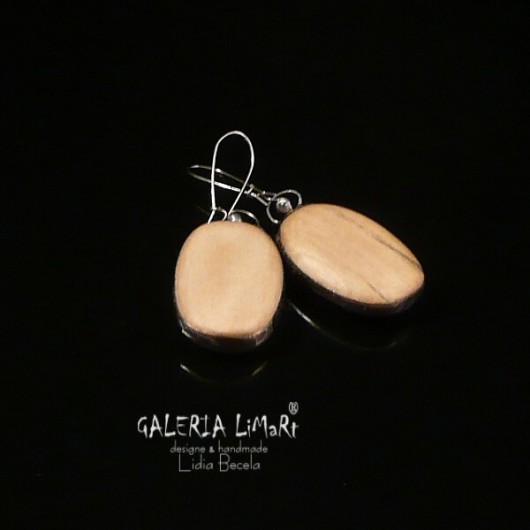 White wood. Ekskluzywne kolczyki  Galeria Limart