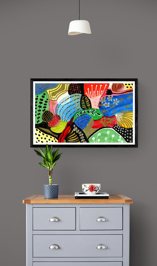 grafiki i ilustracje Abstrakcja No 89