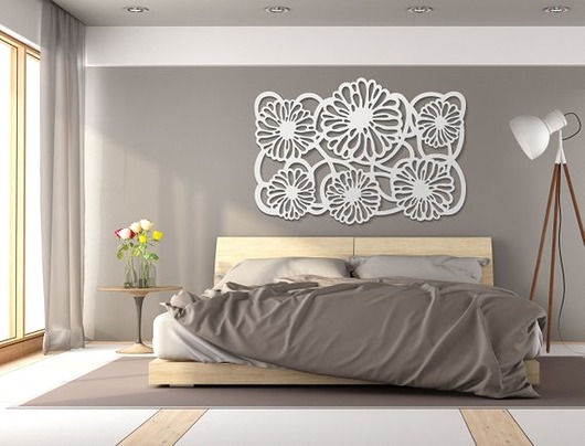Obraz Drewniany FLORESY 102x62 cm Missing Decor