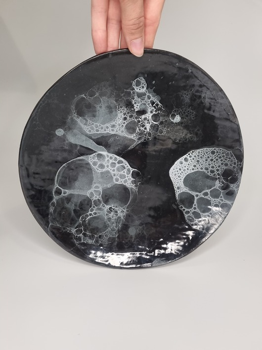 patery i talerze Talerz/patera ceramiczna - UNIKAT