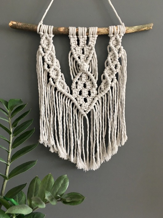 Makrama Makatka Boho Makrama By Wiewiorska