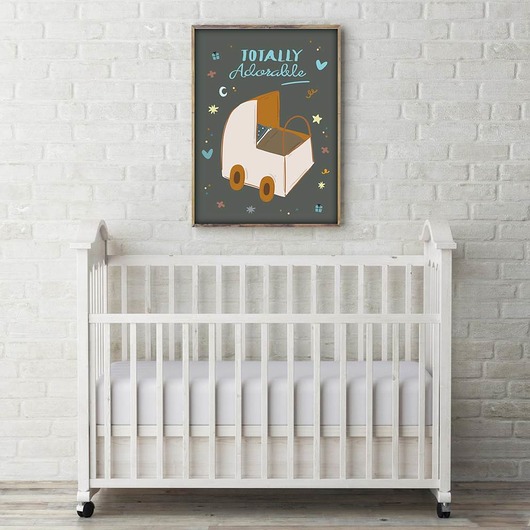 obrazy i plakaty do pokoju dziecięcego Plakat Totally adorable