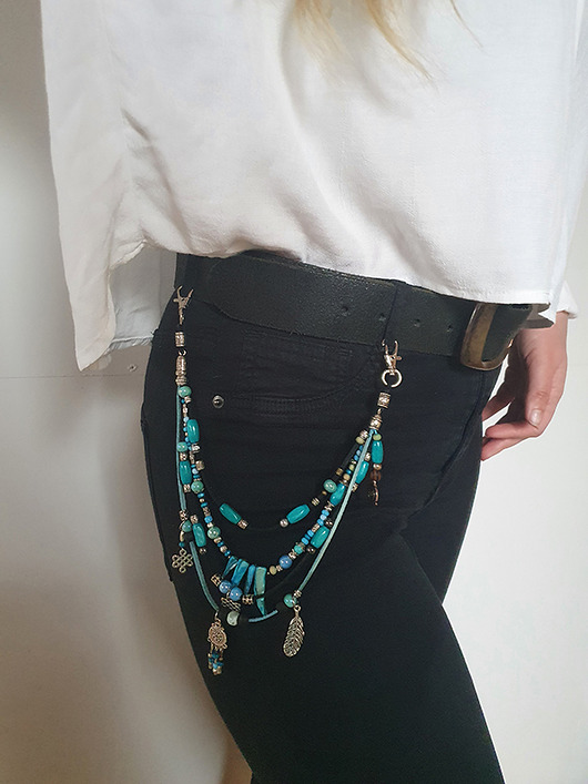 paski damskie Biżuteria na biodra Gypsy soul.