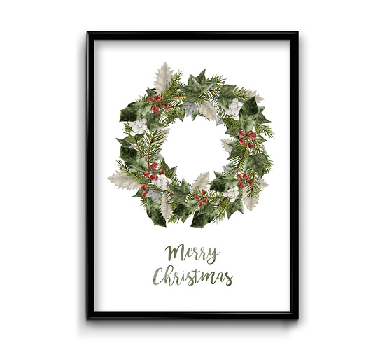 plakaty Plakat Merry Christmas
