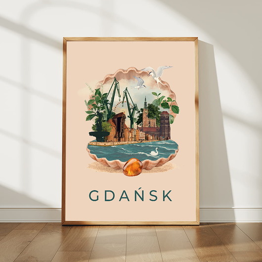 plakaty Plakat Gdańsk w Muszli