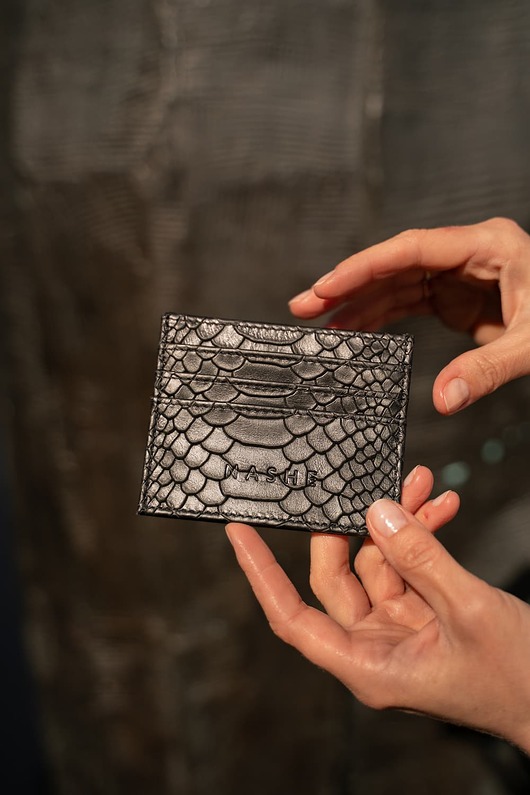 portfele damskie CARD HOLDER - skórzane etui na karty