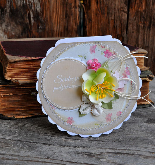 kartki scrapbooking Kartka  dla nauczyciela
