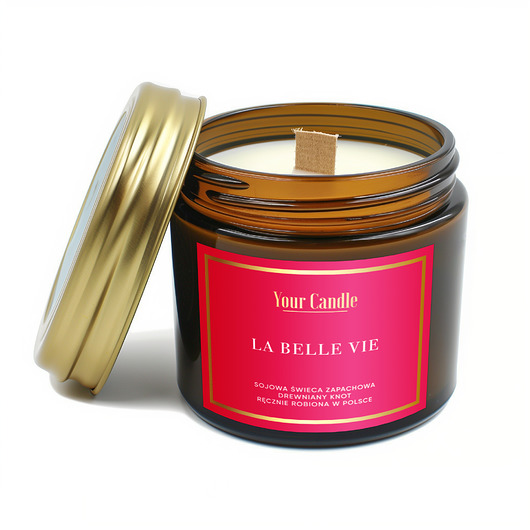 świece zapachowe Świeca zapachowa sojowa La Belle Vie 120ml- Your Candle