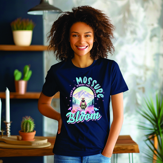 t-shirt damskie Koszulka MOSSURE -  take me where the flowers