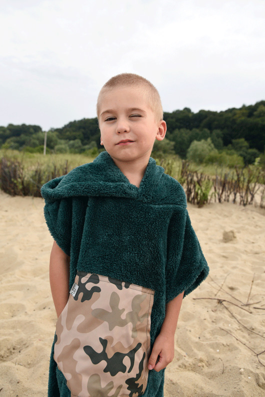 bielizna i piżamy dla chłopców Surf Poncho HugMe made by 7084