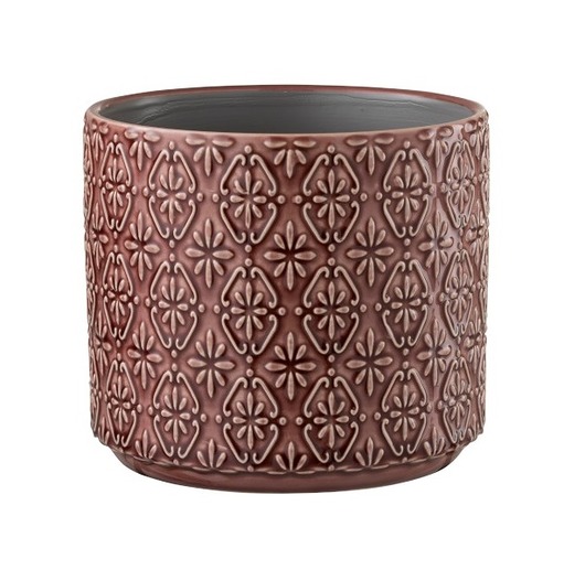 Doniczka, osłonka Burgund 16x17cm Home Design