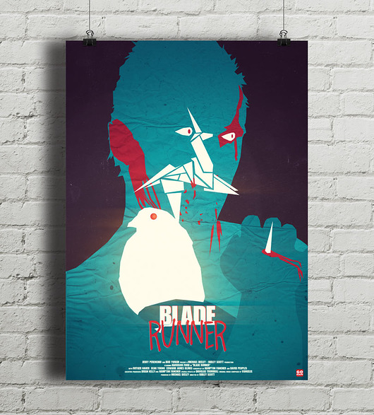 Blade Runner -  plakat A2 minimalmill
