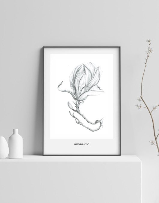 grafiki i ilustracje "Niewinność" Magnolia