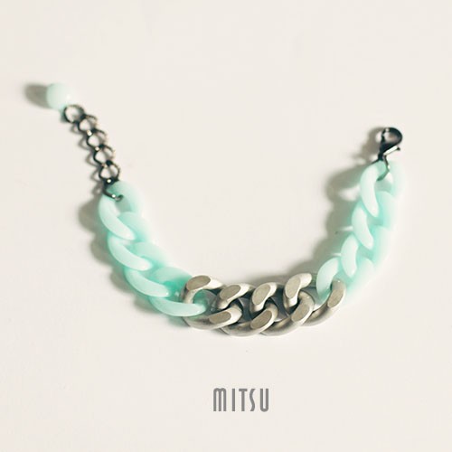 Mint + mat silver Mitsu