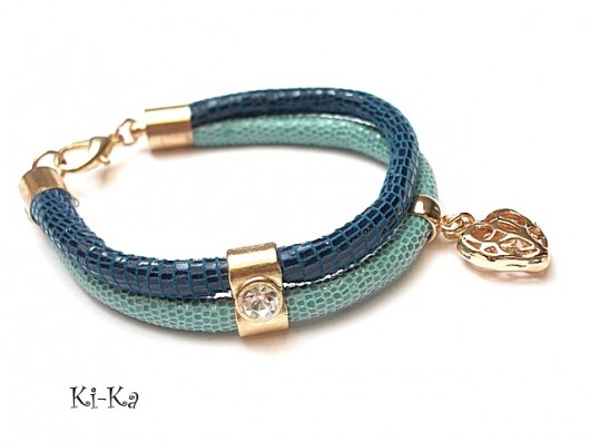 Strap - Blue double /27.03.15/ KiKa pracownia