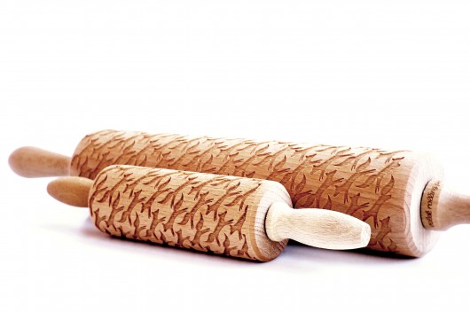 2 LISY - wałki do wytłaczania ciastek.Valek Kids Valek Rolling Pins