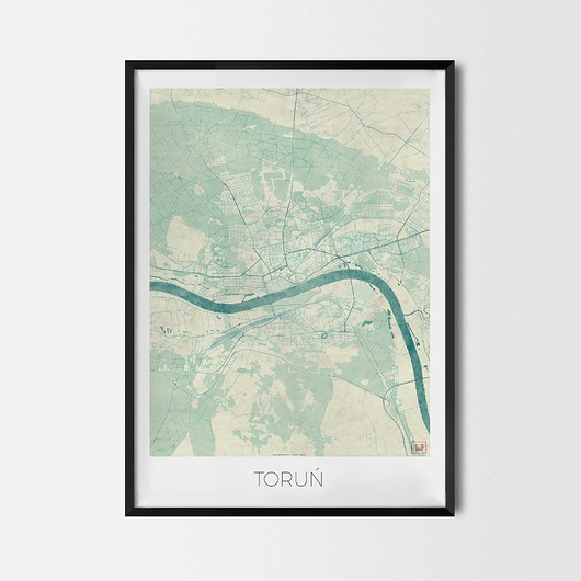 Plakat Toruń - CityArtPosters CityArtPosters