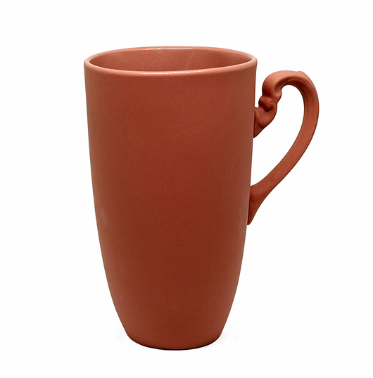 kubki i filiżanki Nectar kubek porcelanowy / ceglasty