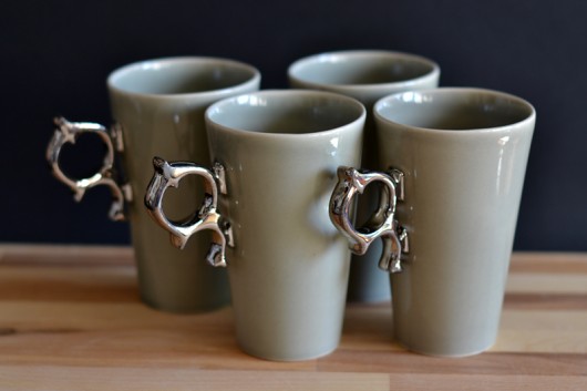 zestaw 4 kubków DOVE coco ceramics