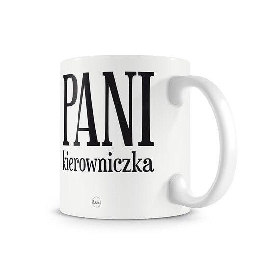 kubek. PANI kierowniczka Love Life and Forest